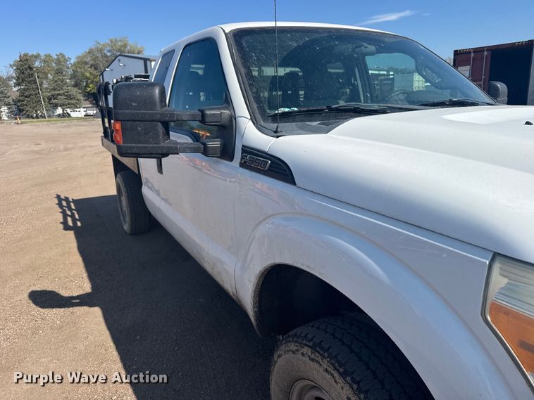 image for item EU6138 2016 Ford F350 Super Duty XL SuperCab utility bed pickup truck