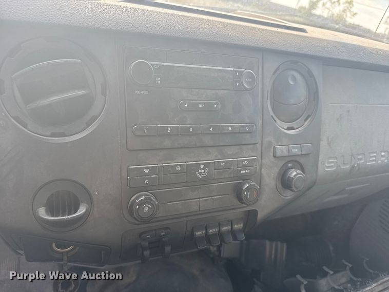 image for item EU6140 2012 Ford F350 Super Duty XL Crew Cab pickup truck cab and chassis