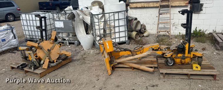 image for item EU6141 Skid steer water jet paint stripper