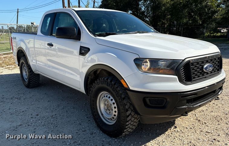 image for item EU7041 2020 Ford Ranger XL SuperCab pickup truck