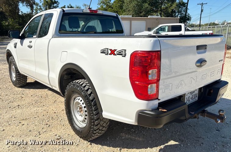 image for item EU7041 2020 Ford Ranger XL SuperCab pickup truck