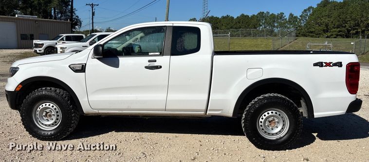 image for item EU7041 2020 Ford Ranger XL SuperCab pickup truck