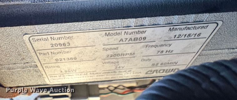 image for item EU7054 2016 Crown SP3520-30 order picker