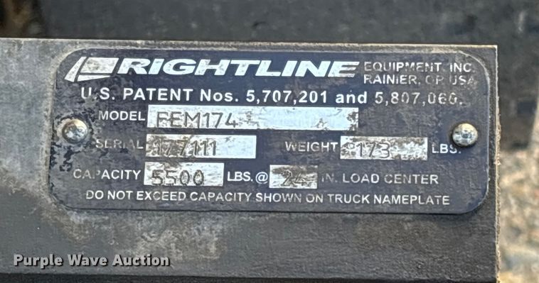 image for item EU8523 2017 UniCarriers PF50 forklift