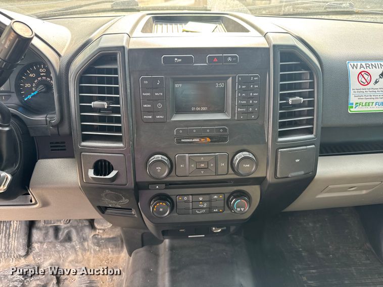 image for item EV1850 2017 Ford F150 SuperCab pickup truck