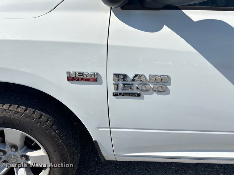 image for item EV2503 2019 RAM 1500 Crew Cab pickup truck