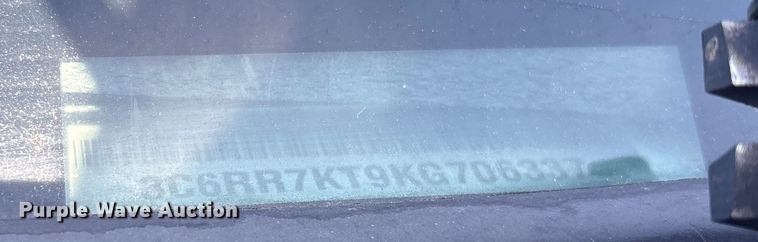 image for item EV2503 2019 RAM 1500 Crew Cab pickup truck