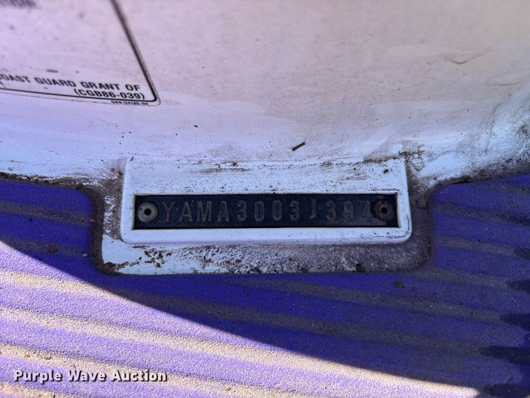 image for item EV2507 1994 Yamaha  Wave Runner III personal watercraft