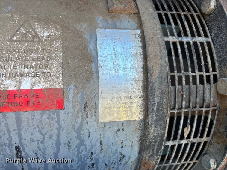 image for item EV3169 Baldor TS45T generator