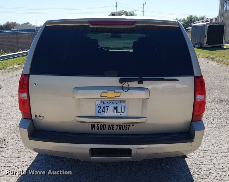 image for item EV5370 2012 Chevrolet Tahoe Police SUV