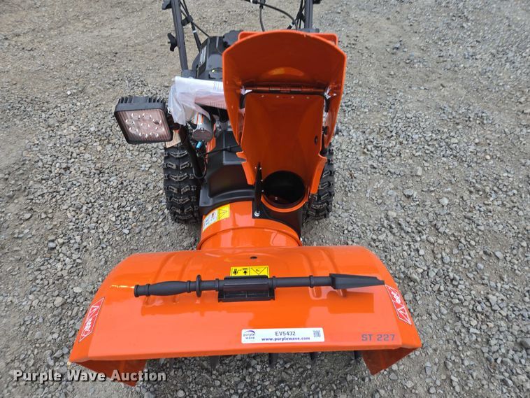image for item EV5432 Husqvarna ST 227 snow blower