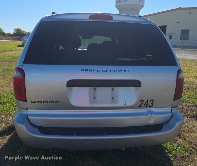 image for item FI0581 2007 Dodge  Grand Caravan  van