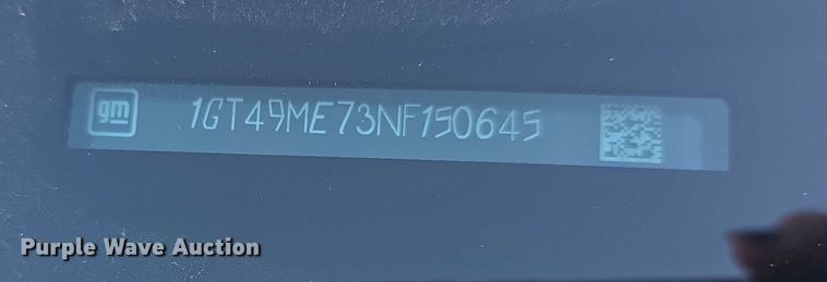 image for item FI0584 2022 GMC Sierra 2500HD SLE Crew Cab pickup truck