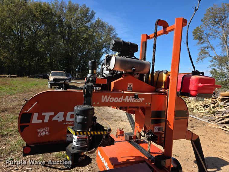image for item FI0586 2015 Wood-Mizer Products, Inc. LT40 sawmill