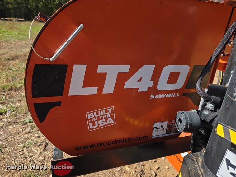 image for item FI0586 2015 Wood-Mizer Products, Inc. LT40 sawmill