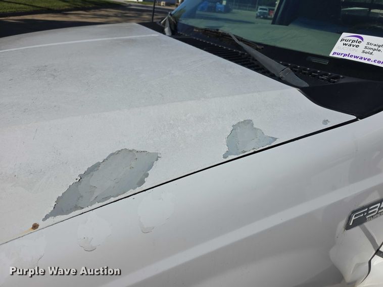 image for item FI0587 2003 Ford F350 Super Duty XL dump flatbed pickup truck