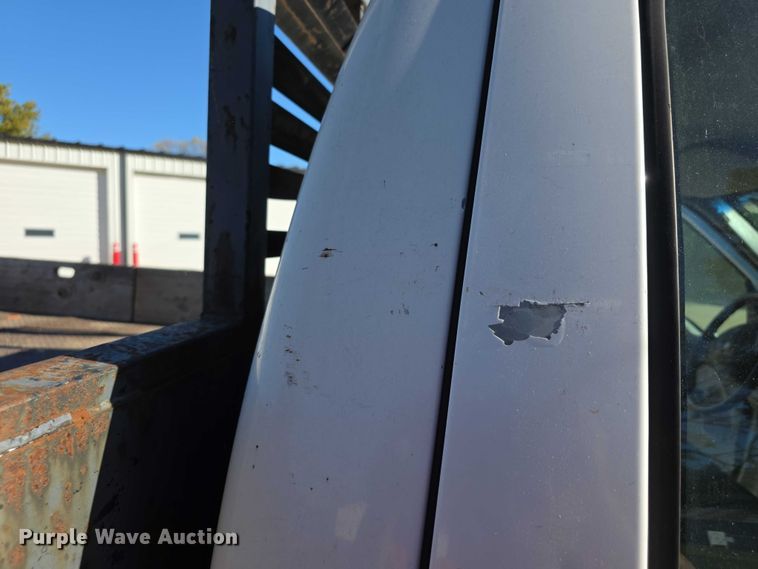 image for item FI0587 2003 Ford F350 Super Duty XL dump flatbed pickup truck