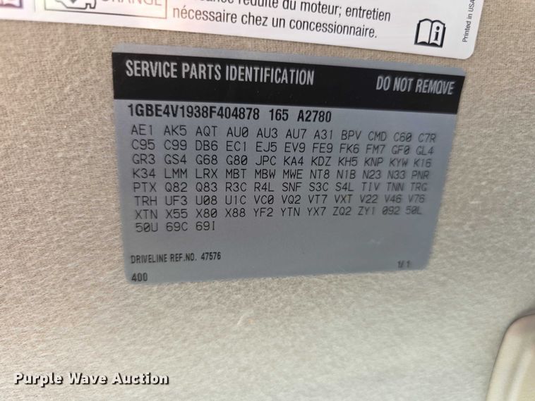 image for item FI0593 2008 Chevrolet C4500 ambulance