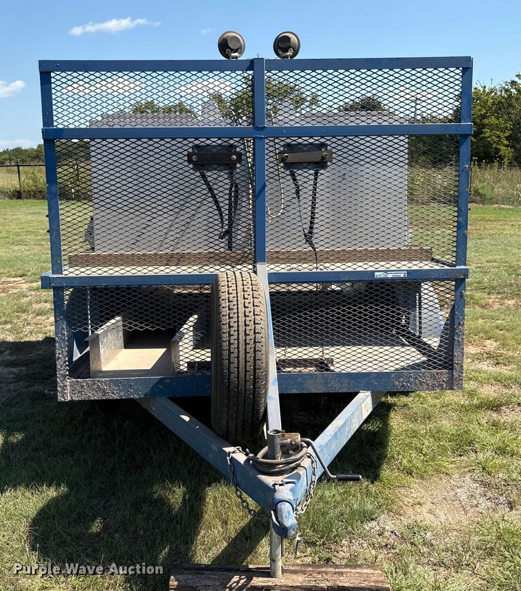 image for item GH9434 1996 EE Smith Trailer  fishery trailer