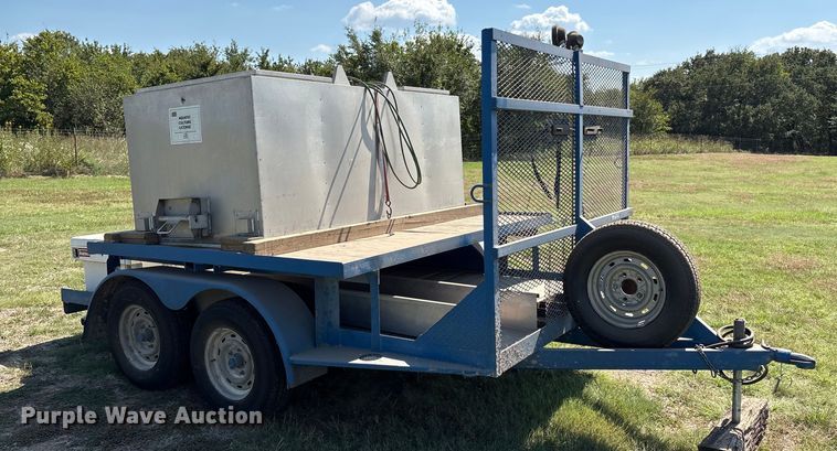 image for item GH9434 1996 EE Smith Trailer  fishery trailer