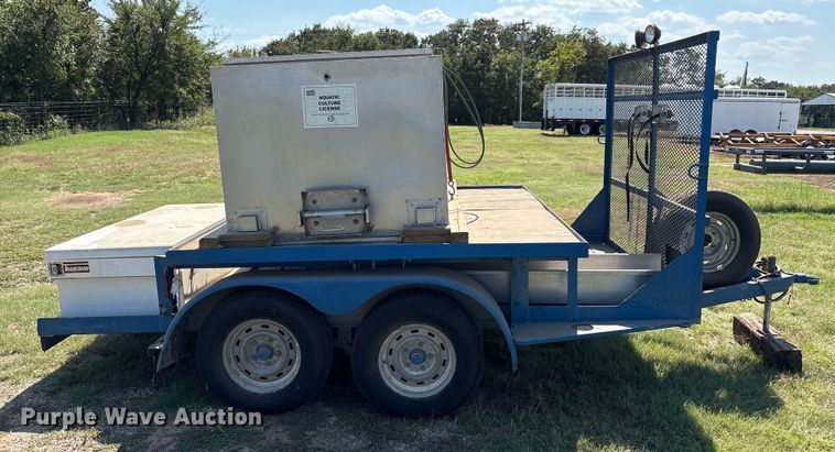 image for item GH9434 1996 EE Smith Trailer  fishery trailer