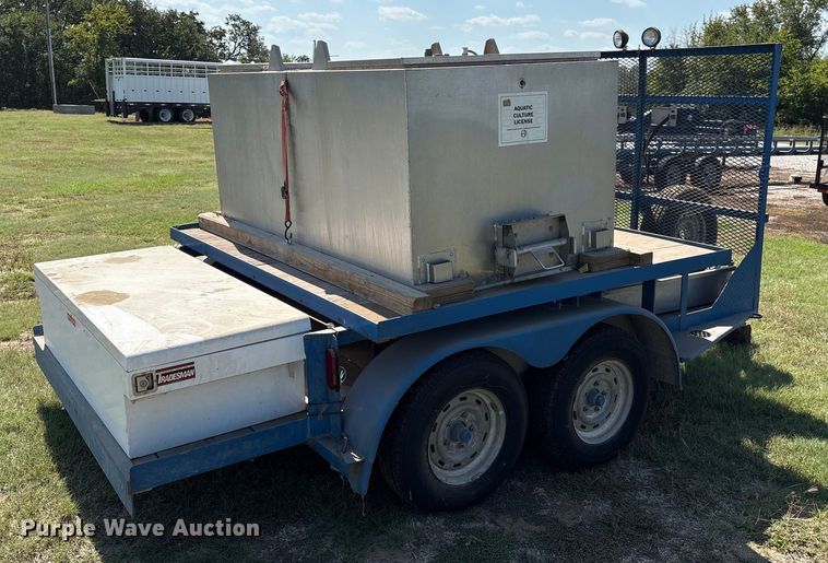image for item GH9434 1996 EE Smith Trailer  fishery trailer