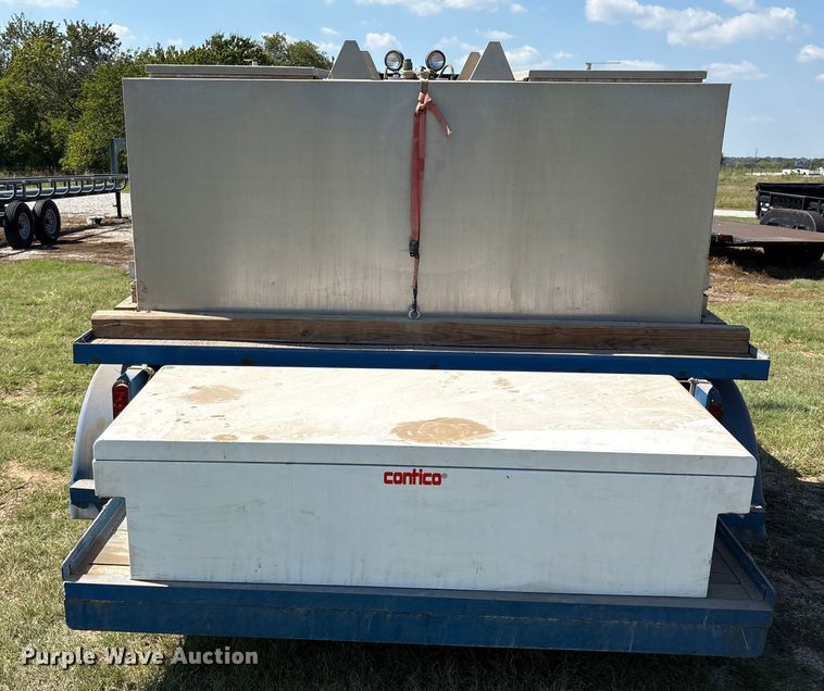 image for item GH9434 1996 EE Smith Trailer  fishery trailer