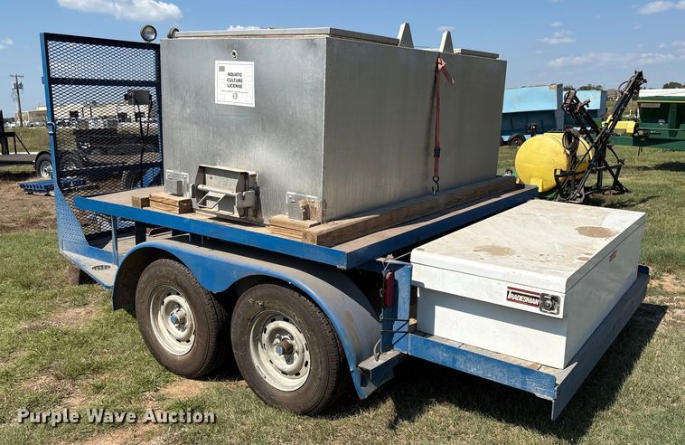 image for item GH9434 1996 EE Smith Trailer  fishery trailer