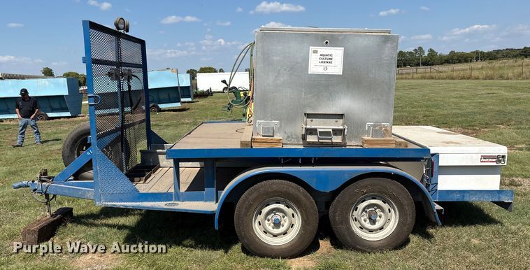 image for item GH9434 1996 EE Smith Trailer  fishery trailer