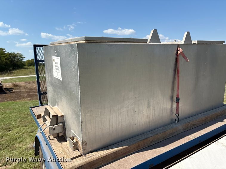 image for item GH9434 1996 EE Smith Trailer  fishery trailer