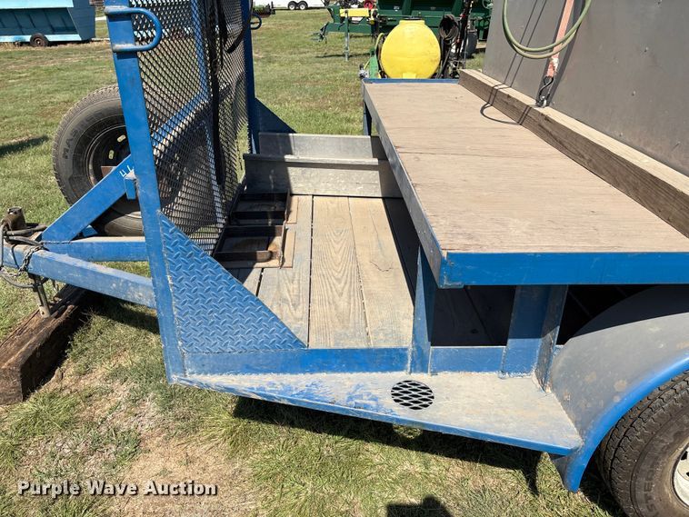 image for item GH9434 1996 EE Smith Trailer  fishery trailer