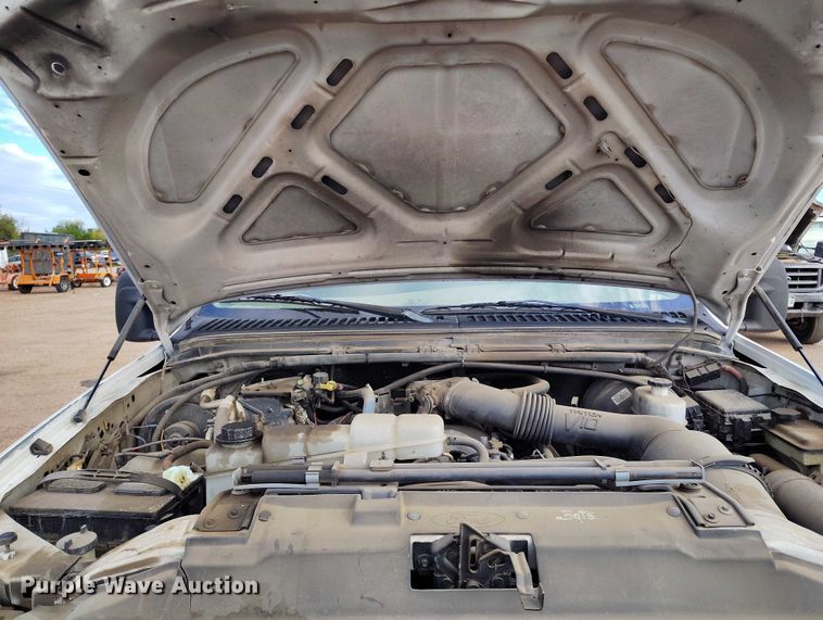 image for item IP9720 2000 Ford F350 Super Duty SuperCab dump flatbed pickup truck