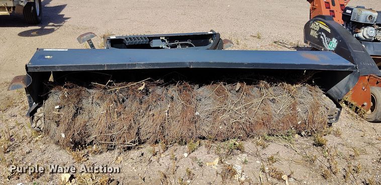 image for item IP9728 Caterpillar BA18 skid steer broom