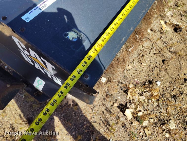 image for item IP9728 Caterpillar BA18 skid steer broom