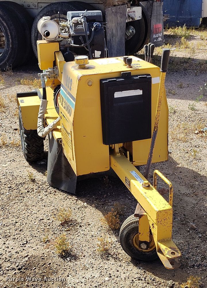 image for item IP9731 Vermeer SC222 stump grinder with trailer