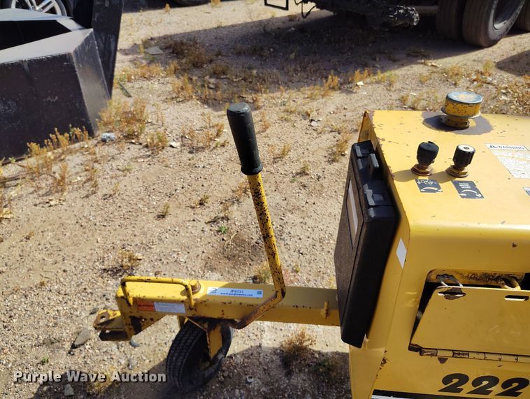 image for item IP9731 Vermeer SC222 stump grinder with trailer