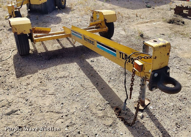 image for item IP9731 Vermeer SC222 stump grinder with trailer