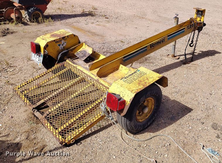 image for item IP9731 Vermeer SC222 stump grinder with trailer