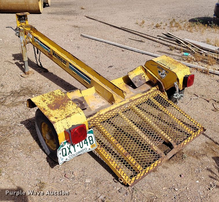 image for item IP9731 Vermeer SC222 stump grinder with trailer