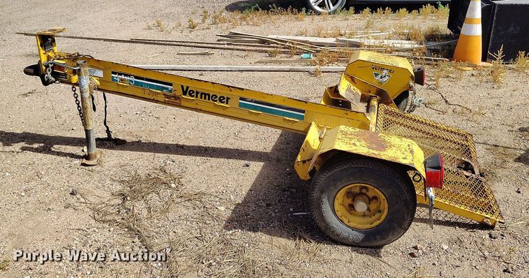 image for item IP9731 Vermeer SC222 stump grinder with trailer
