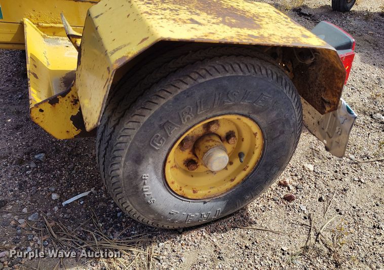 image for item IP9731 Vermeer SC222 stump grinder with trailer