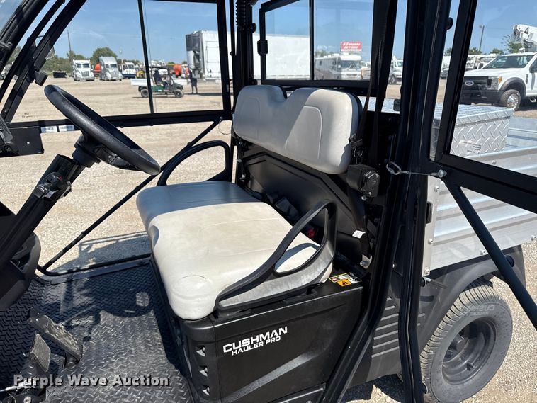 image for item NU9647 2020 Cushman Hauler Pro golf cart
