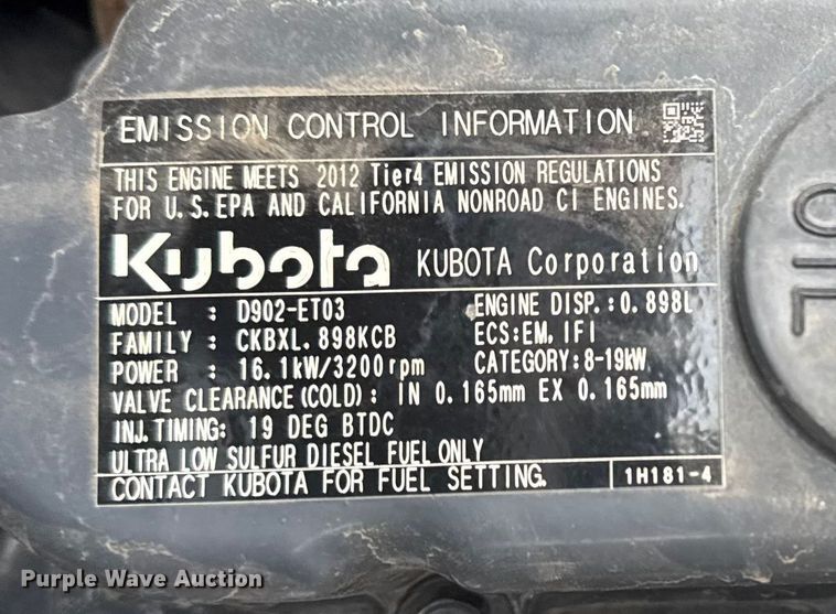 image for item NU9659 2013 Kubota RTV900 utility vehicle