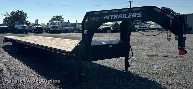 image for item NU9688 2023 PJ Gooseneck 3F492 equipment trailer