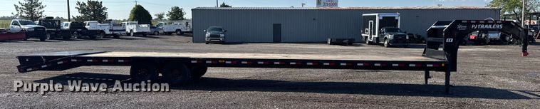 image for item NU9688 2023 PJ Gooseneck 3F492 equipment trailer