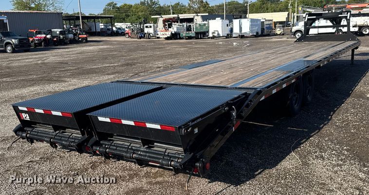image for item NU9688 2023 PJ Gooseneck 3F492 equipment trailer