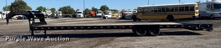 image for item NU9688 2023 PJ Gooseneck 3F492 equipment trailer