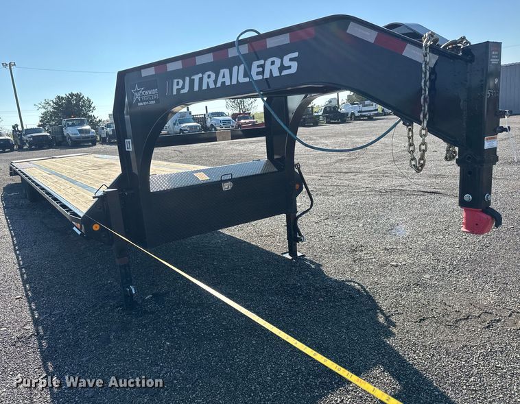 image for item NU9688 2023 PJ Gooseneck 3F492 equipment trailer
