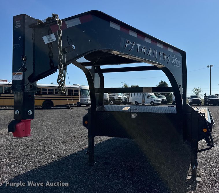 image for item NU9688 2023 PJ Gooseneck 3F492 equipment trailer