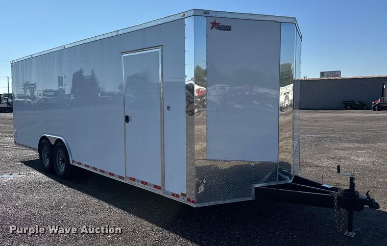 image for item NU9690 2025 Spartan SP8.5X24TA enclosed cargo trailer